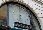 Paris120914-3573  Hermès on Rue Saint Honoré. Walking to Rue Staint Honore. Paris Day 4 : 2014, 8th arrondissement, France, Paris, Rue Saint-Honoré