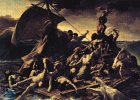 The Raft of the Medusa  "Le Radeau de la Méduse," painting by Théodore Géricault, 1819, seen at Musée du Louvre : 2014, Art Museum, France, Louvre, Musée du Louvre, Painting, Paris, post card, postcard