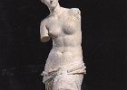 Vénus de Milo  Aphrodite / Vénus de Milo sculpture from 130-100 BC, seen at Musée du Louvre : 2014, Art Museum, France, Louvre, Musée du Louvre, Paris, Sculpture, Statue, marble, post card, postcard
