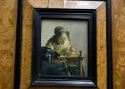Paris120914-3270  "La Dentellière/The Lacemaker," painting by Johannes Vermeer, 1669-70. Musée du Louvre/ Louvre Museum, Paris Day 2 : 1st arrondissement, 2014, Art Museum, Louvre Museum, Musée du Louvre, Painting, Palais du Louvre, Paris