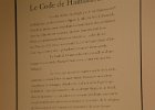 Paris120914-3307  "Code de Hammurabi, roi de Babylone," basalte from 1792-1750BC. Musée du Louvre/ Louvre Museum, Paris Day 2 : 1st arrondissement, 2014, Art Museum, Louvre Museum, Musée du Louvre, Palais du Louvre, Paris, Sculpture, Statue