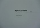 Paris120914-2228  "L'Envers de la peinture," vers 1955. Marcel Duchamp exhibit. Le Centre Pompidou, Paris Day 5 : 2014, 4th arrondissement, Art Museum, France, Le Centre Pompidou, Marcel Duchamp, Painting, Paris, Pompidou
