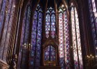 Paris120914--2  Sainte Chapelle. Day 1 Paris : 1st arrondissement, 2014, France, Palais de Justice, Paris, Sainte Chapelle, Stained Glass Window, gothic, Île de la Cité