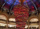Paris120914--4  Galeries Lafayette, Christmas Decorations. Day 1 Paris : 2014, 9th arrondissement, Christmas Decorations, France, Galeries Lafayette, Paris