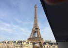 Paris120914-0660  Tour Eiffel, viewed from Pullman Tour Eiffel Hotel. Day 1 Paris : 15th arrondissement, 2014, France, Paris, Pullman Tour Eiffel Hotel