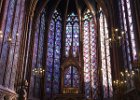 Paris120914-2  Sainte Chapelle. Day 1 Paris : 1st arrondissement, 2014, France, Palais de Justice, Paris, Sainte Chapelle, Stained Glass Window, gothic, Île de la Cité
