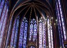 Paris120914-3021  Sainte Chapelle. Day 1 Paris : 1st arrondissement, 2014, France, Palais de Justice, Paris, Sainte Chapelle, Stained Glass Window, gothic, Île de la Cité