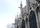 Paris120914-3071  Walking along the Northern and Eastern edges of the Cathédrale Notre Dame. Day 1 Paris : 2014, 4th arrondissement, Cathédrale, Cathédrale Notre Dame de Paris, France, Notre Dame de Paris, Paris, cathedral, Île de la Cité