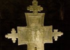 Paris120914-3399  Croix processionnelle. Exposition Voyager au Moyen Âge. Musée national du Moyen Âge de Cluny. Paris Day 3 : 2014, 5th arrondissement, France, Latin Quarter, Musée de Cluny, Musée national du Moyen Âge, Paris