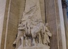 Paris120914-3430  A la gloire des Généraux de la Révolution Française, memorial sculpture by Paul-Jean-Baptise Gasq, 1917.  Panthéon. Paris Day 3 : 2014, 5th arrondissement, France, Latin Quarter, Panthéon, Paris, neoclassicism