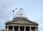 Paris120914-3442  West Facade, Panthéon. Paris Day 3 : 2014, 5th arrondissement, France, Latin Quarter, Panthéon, Paris, neoclassicism