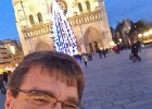 Jack and Cathie, Notre Dame  Notre Dame. Paris Day 3 : 2014, 4th arrondissement, Cathédrale, Cathédrale Notre Dame de Paris, Evening, France, Notre Dame de Paris, Paris, cathedral, Île de la Cité