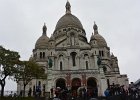 Sacré Coeur  Sacré Coeur viewed from the Esplanade (plaza) du Sacré Coeur. Montmartre. Paris Day 5 : 18th arrondissement, 2014, Basilique du Sacré Coeur de Montmartre, Church, France, Montmartre, Paris, Sacré Coeur