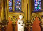 Statue of Louis IX, Sainte Chapelle  Statue of Louis IX, Sainte Chapelle. Day 1 Paris : 1st arrondissement, 2014, France, Palais de Justice, Paris, Sainte Chapelle, Stained Glass Window, gothic, Île de la Cité