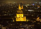 L'Hôtel des Invalides, Tour Eiffel Observation Deck  L'Hôtel des Invalides, view of Paris from the Tour Eiffel observation deck. Paris Day 1 : 2014, 7th arrondissement, Cityscape, L'Hôtel des Invalides, Night, Paris, Tour Eiffel