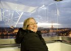 Cathie on the Grande Roue  Cathie, Grande Roue ferris wheel at Place de la Concorde. Paris Day 2 : 1st arrondissement, 2014, Cityscape, Evening, Ferris Wheel, Grand Roue, Paris, Walking