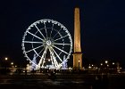 Grande Roue at Place de la Concorde  Grande Roue ferris wheel at Place de la Concorde. Paris Day 2 : 2014, 8th arrondissement, Evening, Ferris Wheel, Grand Roue, Obelisk, Paris, Walking