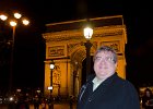 Jack, Arc de Triomphe  Jack, at the Arc de Triomphe on the Champs-Élysée. Paris Day 2 : 2014, 8th arrondissement, Arc de Triomphe, Champs-Élysées, Night, Paris, Walking