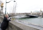 Cathie, Pont Alexandre III  Cathie, Pont Alexandre III on Seine River, Grand Palais (background right). Walking to Rue Staint Honore. Paris Day 4 : 2014, 7th arrondissement, Bridge, France, Paris
