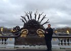 Jack, Pont Alexandre III  Jack, Pont Alexandre III on Seine River, Walking to Rue Staint Honore. Paris Day 4 : 2014, 7th arrondissement, Bridge, France, Paris