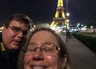 Jack and Cathie, Tour Eiffel  Tour Eiffel, viewed from the The Palais de Chaillot at the Place du Trocadéro. Day 1 Paris : 2014, France, Paris, Tour Eiffel, viewed from the The Palais de Chaillot at the Place du Trocadéro. Day 1 Paris