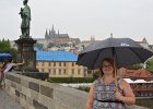 Liz at Charles Bridg  Liz at Charles Bridge / Karlův most : 2014, Charles Bridge, Czech Republic, Karlův most, Lesser Town, Malá Strana, Old Town, Prague, Praha, Staré Město, Česká republika