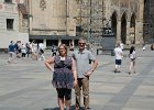 Liz and Mike  Liz and Mike. St. Vitus Cathedral / Katedrála svatého Víta. Pražský hrad / Prague Castle : 2014, Czech Republic, Hradčany, Prague, Prague Castle, Praha, Pražský hrad, Česká republika