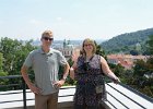 Liz and Mike  Liz and Mike. Starý královský palác (old Royal Palace. Pražský hrad / Prague Castle : 2014, Czech Republic, Hradčany, Prague, Prague Castle, Praha, Pražský hrad, Česká republika