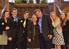 Cathie and Jack with Old Masters Hosts  Cathie with her Old Masters hosts: Stephanie, Nick, Tom, Stephanie and Jess on the steps of the Union. Jack too! Purdue Old Masters, Nov 2014 : 2014, Cathie, IN, Indiana, Old Masters, Purdue, Purdue University, West Lafayette