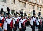 Marching Band  Marching band on Via dei Condotti near the Spanish Steps : 2015, Italy, Rome