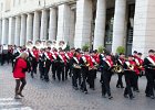 Marching Band  Marching band on Via dei Condotti near the Spanish Steps : 2015, Italy, Rome