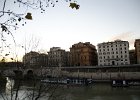 Rome122814-4833  On the Tiber River near the Mausoleum of Augustus : 2015, Italy, Rome