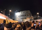 Rome122814-2309  Watching New Years 2015 fireworks at the Colosseo/Colosseum on Via dei Fori Imperiali. Buon anno nuovo! : Colosseo, Colosseum, Italy, New Years, Rome, Via dei Fori Imperiali