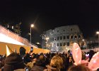 Rome122814-2311  Watching New Years 2015 fireworks at the Colosseo/Colosseum on Via dei Fori Imperiali. Buon anno nuovo! : Colosseo, Colosseum, Italy, New Years, Rome, Via dei Fori Imperiali