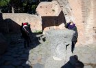 Rome122814-4602  Walking through the Ostia Antica archeological site : 2014, Italy, Ostia Antica, Rome, archeological site