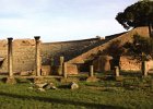 OstiaAntica123114142  Area Archeologica di Ostia, Teatro. Post cards from our walk through Ostia Antica : 2014, Area Archeologica di Ostia, Ostia Antica, Rome, Teatro, post card, scan