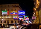 Via del Corso  Nation's Flags on Via del Corso : 2014, Italy, Rome