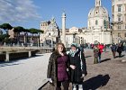 Liz and Nora  Liz and Nora. Trajen's Column : 2014, Column, Forum, Italy, Rome