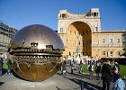 Sphere Within Sphere  Sphere Within Sphere (Sfera con sfera),  Cortile della Pigna / Court of the 'Pine Cone'. Vatican Museums / Musei Vaticani , Vatican City : 2014, Cortile della Pigna, Court of the 'Pine Cone', Italy, Musei Vaticani, Rome, Stato della Città del Vaticano, Vatican, Vatican City, Vatican Museums, Vaticano