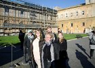 Cathie, Liane, Mike, Liz and Nora  Cathie, Liane, Mike, Liz and Nora in the Cortile della Pigna / Court of the 'Pine Cone'. Vatican Museums / Musei Vaticani , Vatican City : 2014, Cortile della Pigna, Court of the 'Pine Cone', Italy, Musei Vaticani, Rome, Stato della Città del Vaticano, Vatican, Vatican City, Vatican Museums, Vaticano