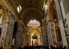 Nave and Aisles St. Peter's Basilica  Nave and aisles. St Peter's Basilica, Basilica di San Pietro, Vatican City : 2014, Basilica di San Pietro, Italy, Rome, St Peter's Basilica, Stato della Città del Vaticano, Vatican, Vatican City, Vaticano