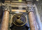 Queen Christina  Queen Christina's monument in St. Peter's Basilica. St Peter's Basilica, Basilica di San Pietro, Vatican City : 2014, Basilica di San Pietro, Italy, Rome, St Peter's Basilica, Stato della Città del Vaticano, Vatican, Vatican City, Vaticano