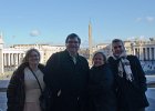 Liz, Jack, Cathie, and Mike  Liz, Jack, Cathie, and Mike. St. Peter's Square, Vatican City : 2014, Italy, Rome, Stato della Città del Vaticano, Vatican, Vatican City, Vaticano