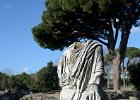 Statue  Headless statue. Walking through the Ostia Antica archeological site : 2014, Italy, Ostia Antica, Rome, archeological site