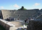 Theatre  Theatre. Walking through the Ostia Antica archeological site : 2014, Italy, Ostia Antica, Rome, archeological site