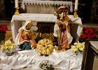 Nativity Scene  Nativity Scene, Basilica di Sant'agostino in Campo Marzio : 2015, Altar, Basilica di Sant'agostino in Campo Marzio, Church, Italy, Nativity, Rome