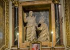 Saint John Paul II  Saint John Paul II. Basilica di Sant'agostino in Campo Marzio : 2015, Altar, Basilica di Sant'agostino in Campo Marzio, Church, Italy, Marble, Rome, Statue