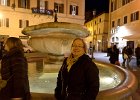 Cathie  Cathie, Piazza Campo Dè Fiori : 2015, Campo Dè Fiori, Evening, Fountain, Italy, Piazza Campo Dè Fiori, Rome