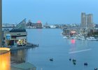 Baltimore042814-0073  Dominos Sugars, Rusty Scupper. View of Baltimore Inner Harbor from Renaissance Hotel : 2014, Baltimore, Inner Harbor, Renaissance Harborplace Hotel, Room with a view