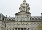 Baltimore042814-0158  Baltimore City Hall : 2014, Baltimore, City Hall, Late Afternoon, Maryland, Second Empire style, Walking